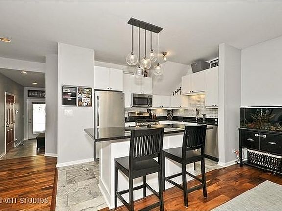 kitchen with SS appliances