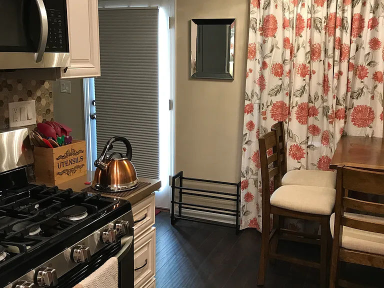 Kitchen and dinning area