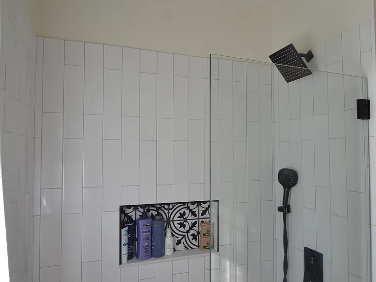 Upstairs shower