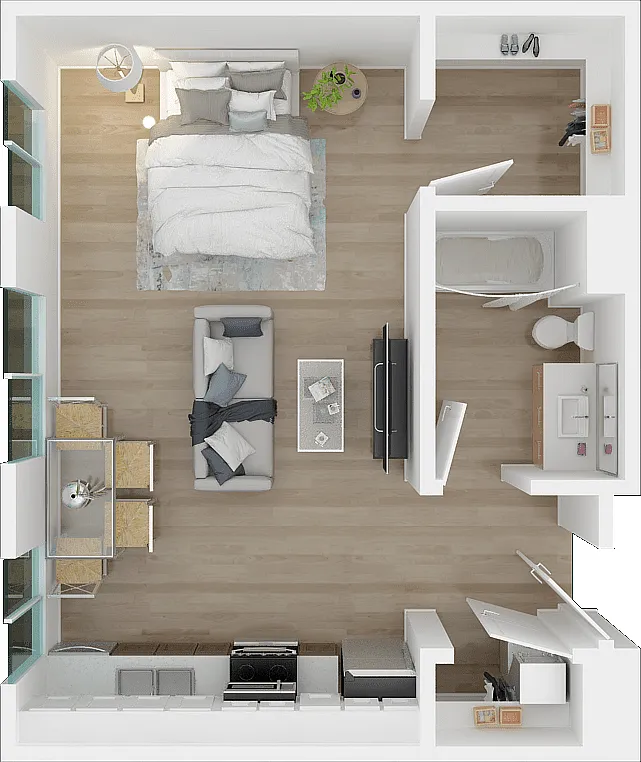Floor plan Andre