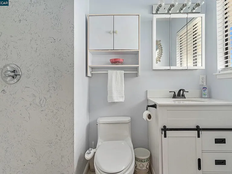 Master bathroom -looks like hotel