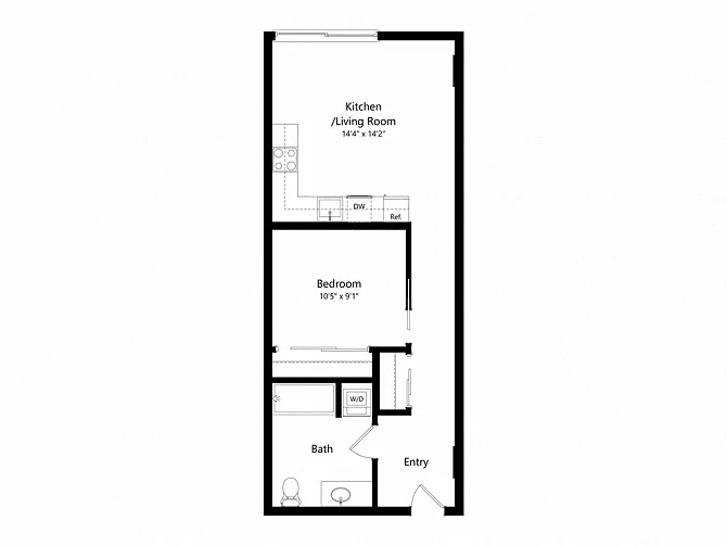 Floor plan SHOTGUN-A