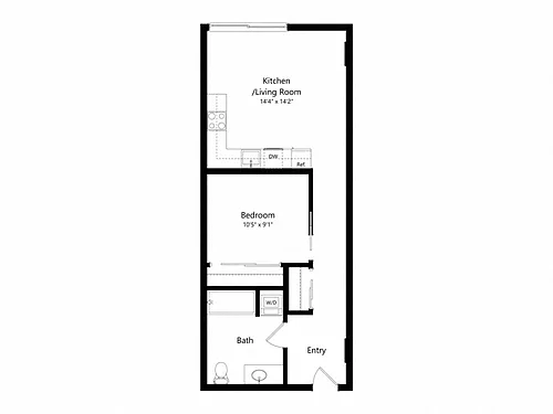 Floor plan SHOTGUN-A