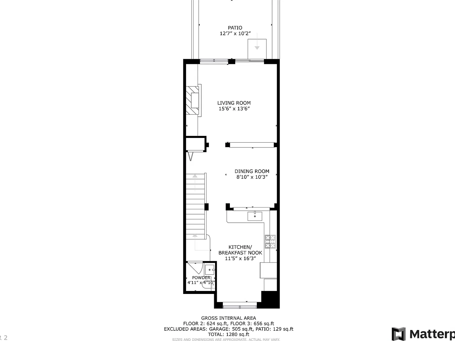 2 bed, 1276 sqft, $2,875 — Photo 2