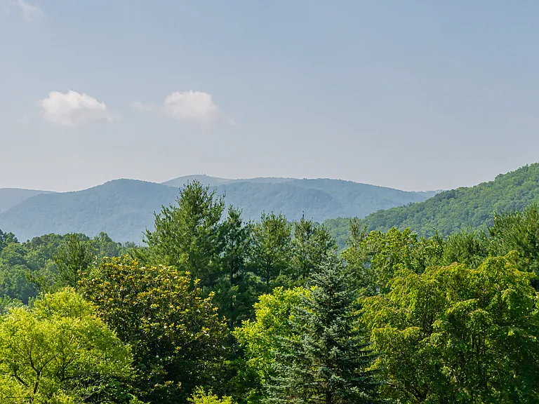 View From The Front Porch Of Butler Mountain