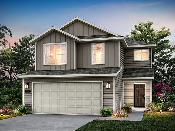 The Camelia, a 2-story new construction home showing Home Exterior HC102