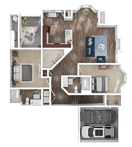 Floor plan B6