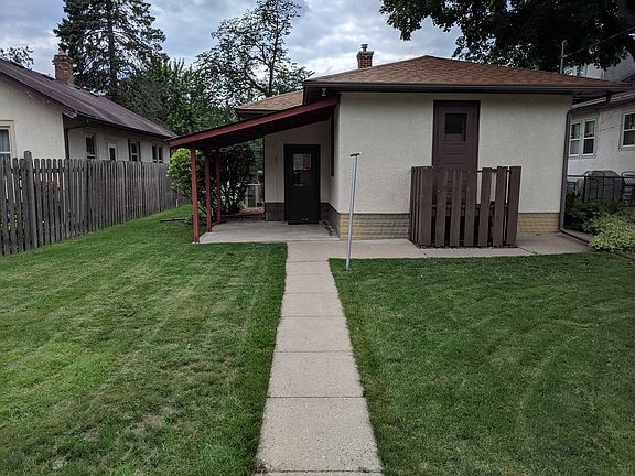 Backyard patio