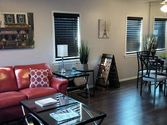 living room & dining area