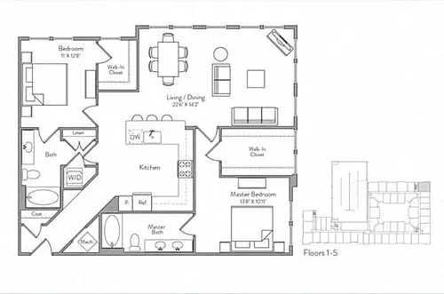 Floor plan B3