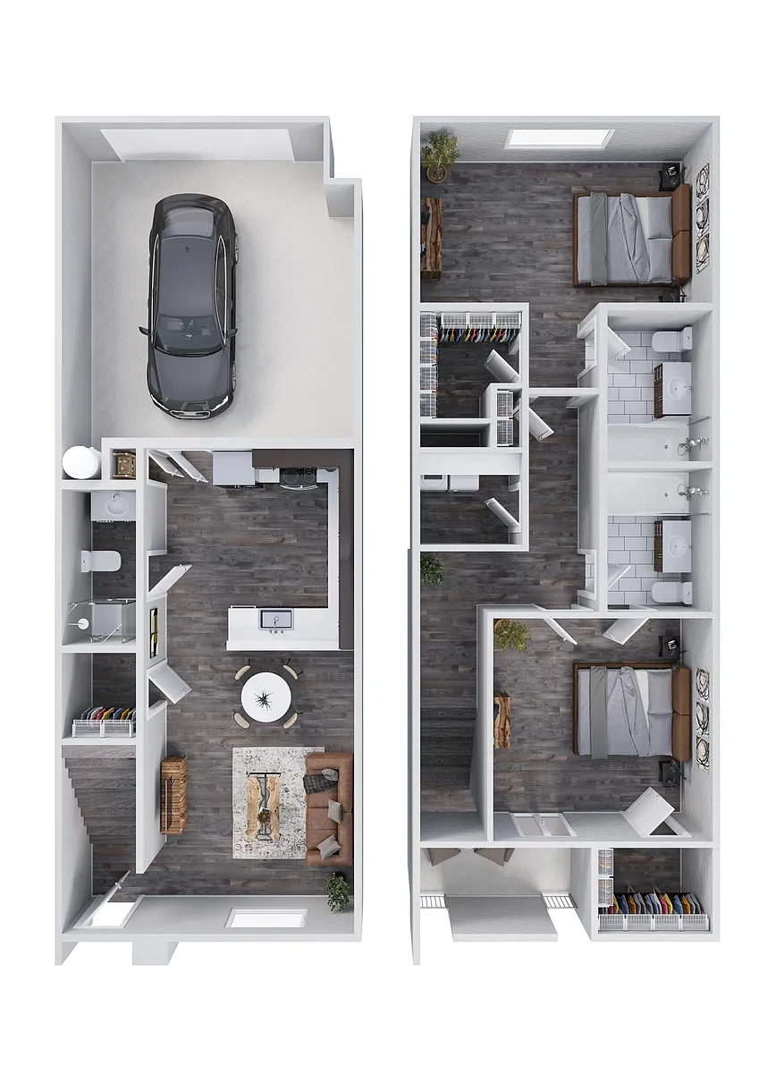 Floor plan Townhome
