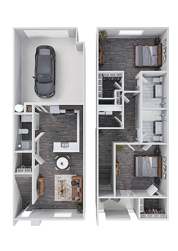 Floor plan Townhome