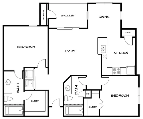 Floor plan B2