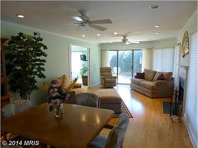 VIEW OF LIVING AREA FROM FRONT DOOR