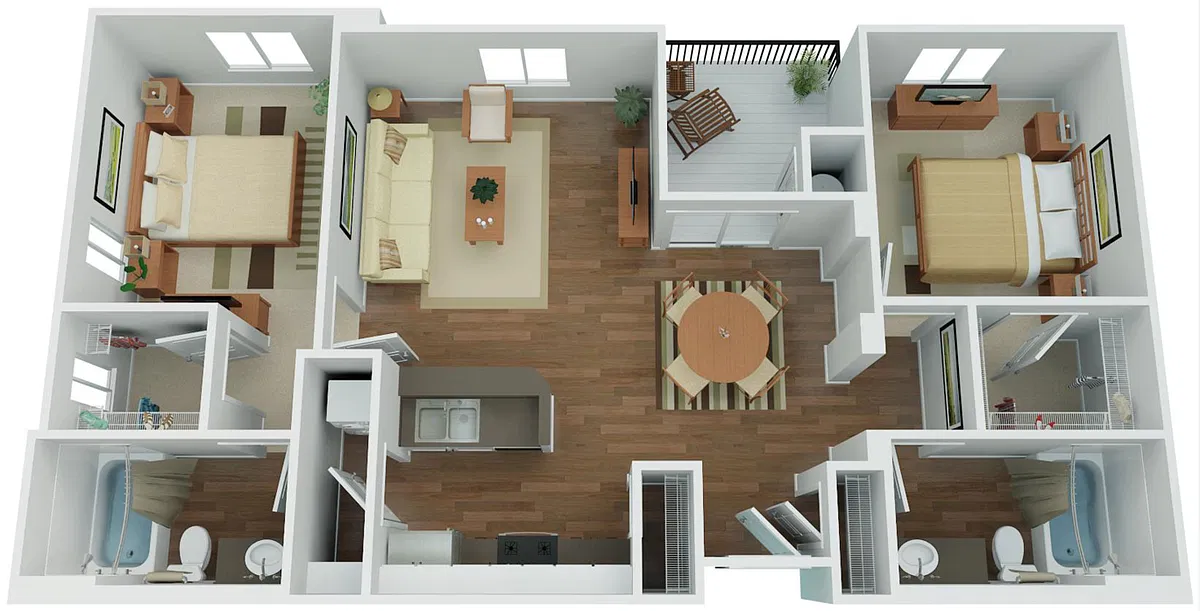 Floor plan Pinehurst