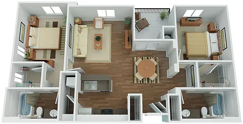 Floor plan Pinehurst