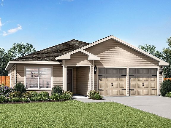 The beautiful Blanco plan at Quarter Horse Estates