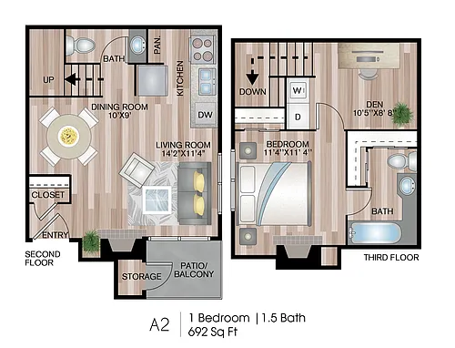 Floor plan A2