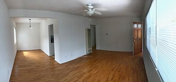 living room and dining room