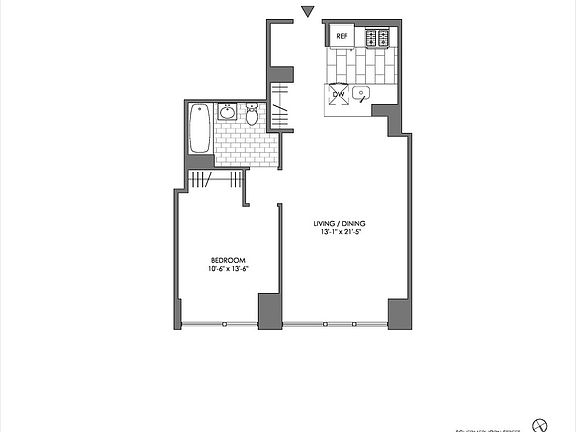 2nd image of 33 Bond St APT 722