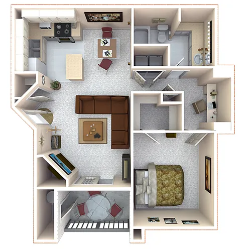 Floor plan North Star