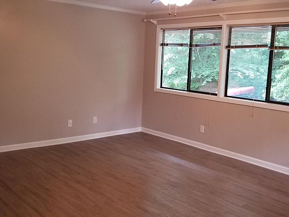 view of living room from the dining room