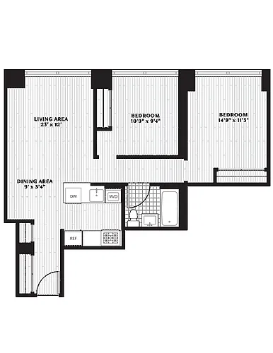 Floor plan B1