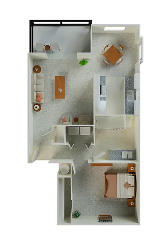 Floor plan Beachcomber