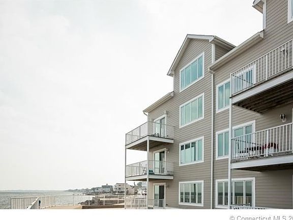 View of this Townhouse unit's balcony (corner, top deck)