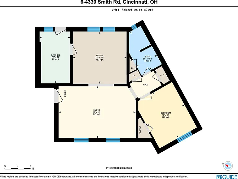 1 Bedroom Floorplan 1 Bedroom Floorplan