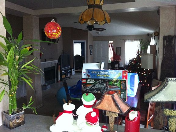 View from Kitchen to Living