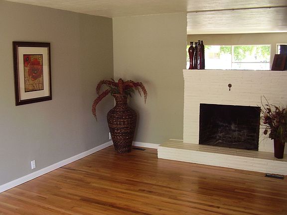 Refinished hardwood floors