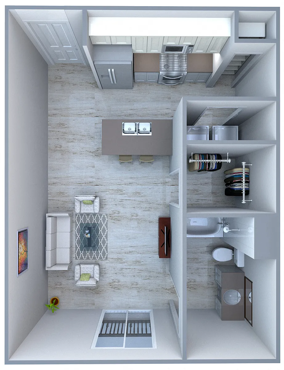 Floor plan E