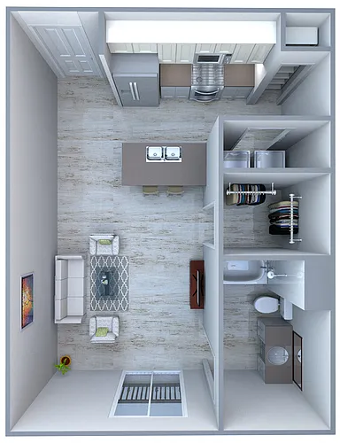 Floor plan E