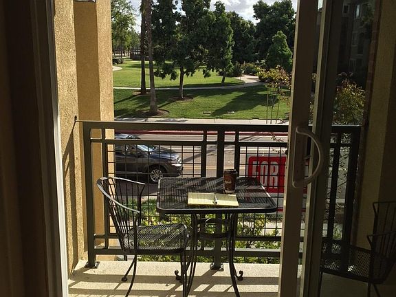 Balcony from living room.