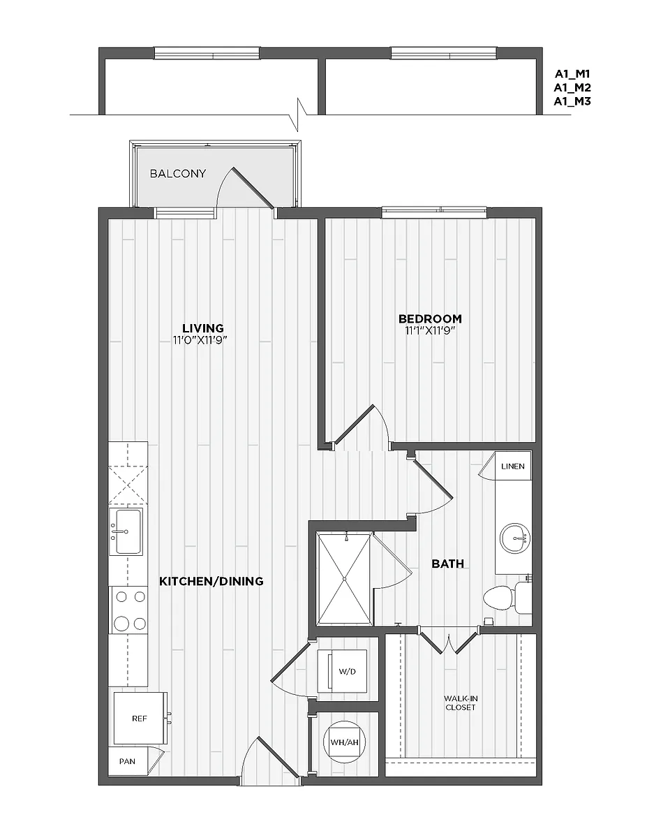 Floor plan A1