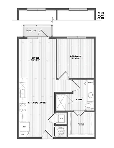 Floor plan A1