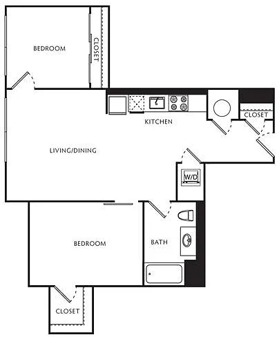Floor plan E13