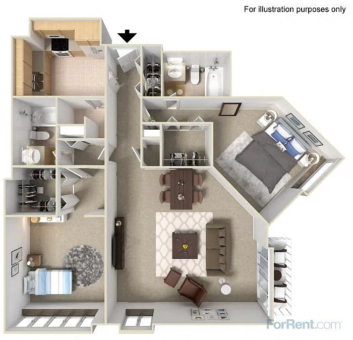 Floor plan Windward - A/E