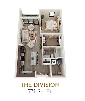 Floor plan The Division