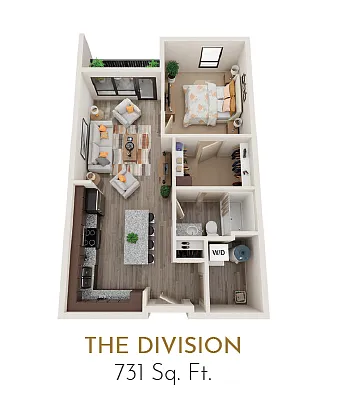 Floor plan The Division