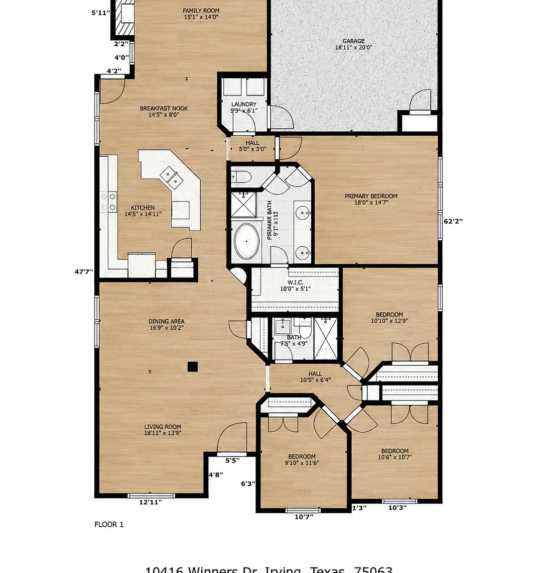 4 bed, 2012 sqft, $2,750 — Photo 3