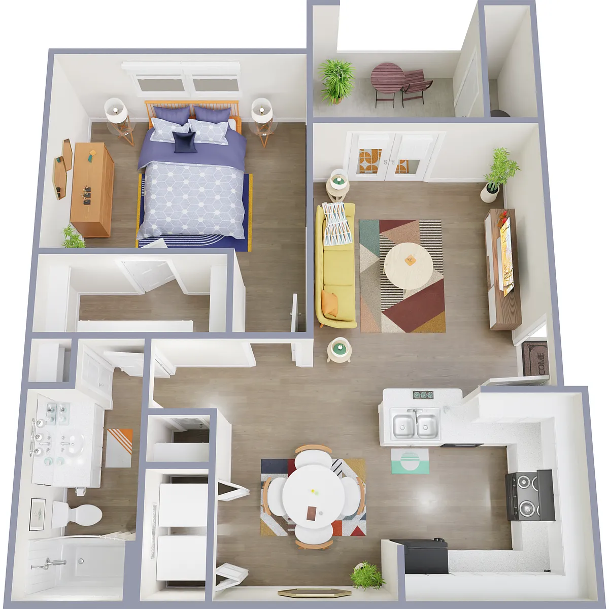 Floor plan A-60