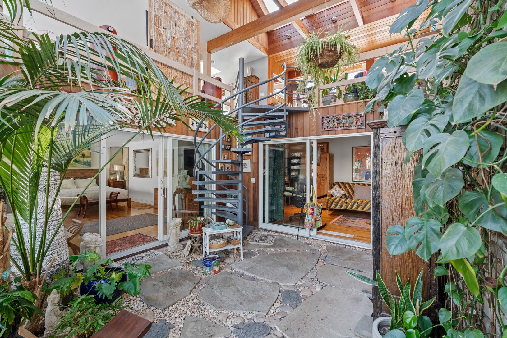  Bali-Inspired atrium 