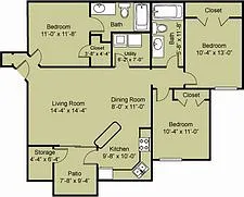 Parkstone floor plan Stonebrook