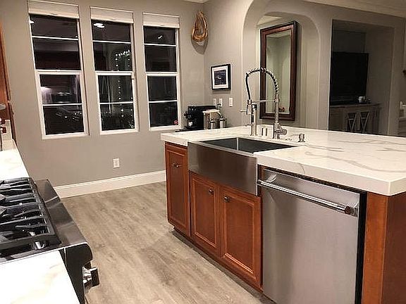 Updated kitchen quartz top