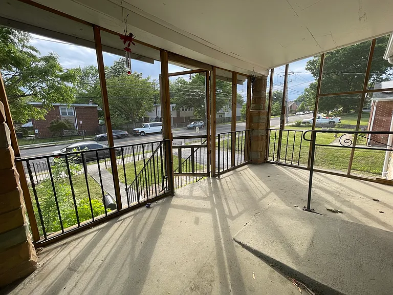 Outside View From the Porch: Right