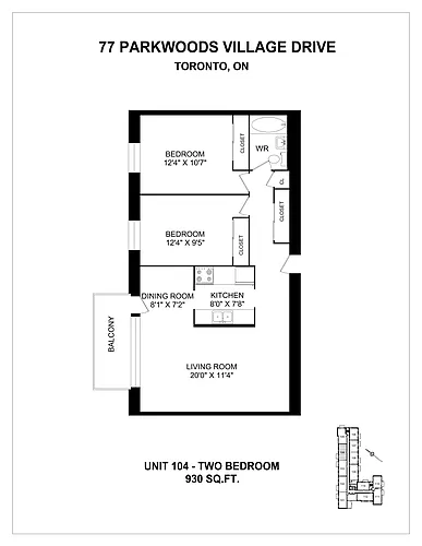 Floor plan 405