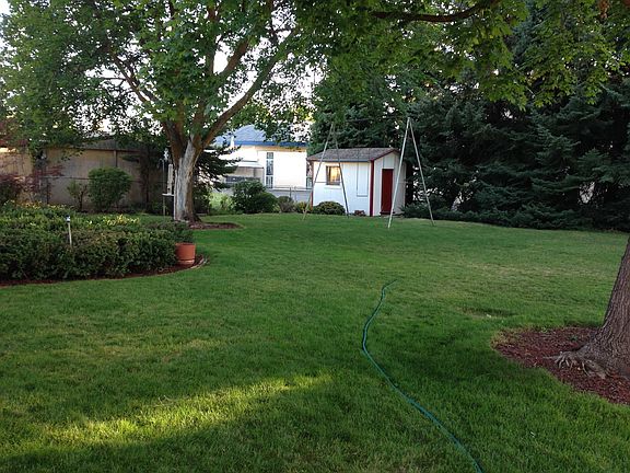 Enclosed backyard