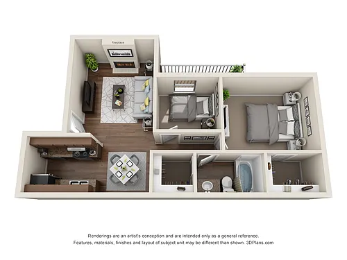 Floor plan The Egret